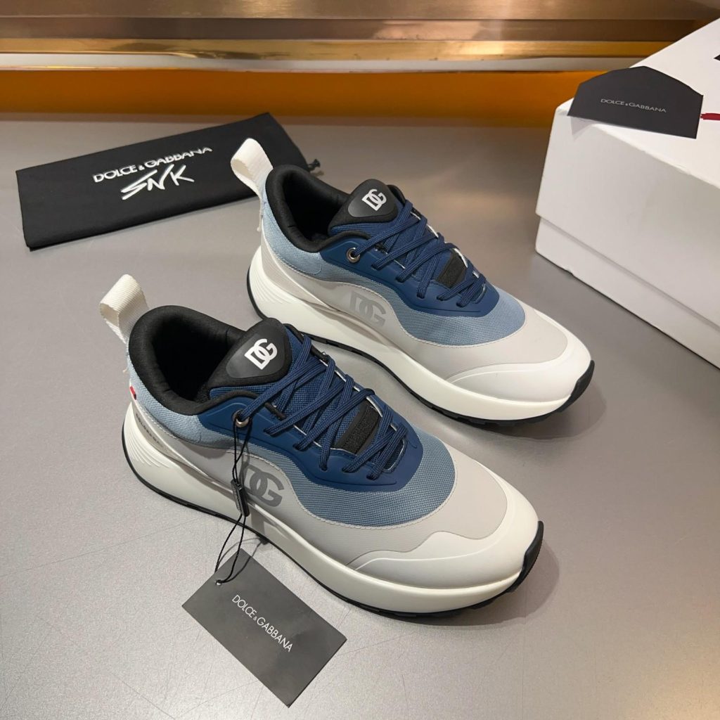 DOLCE & GABBANA Mixed-material sneakers - Image 2