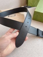 Gucci Mamon Gg Silver Logo Belt 4Cm - Image 5