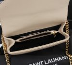 Saint Laurent College Medium In Quilted Leather Beige 24Cm 600279Brm072721 - Image 10