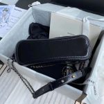 Chanel Gabrielle Small Hobo Bag Smooth Gold Silver Tone Black 20Cm As1582 B03936 94305 - Image 7