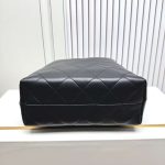 Chanel Shopping Bag Gold Tone Metal Black 33Cm AS5635 B20829 94305 - Image 6