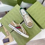 Gucci Tennis 1977 Sneaker Beige Abony 606111 Hvk20 9766 - Image 10