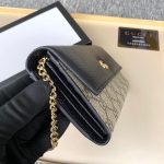 Gucci Gg Marmont Bicolor Wallet On Chain Beige Ebony 19Cm 546585 17Wag 1283 - Image 6