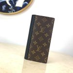 Louis Vuitton Brazza Wallet Monogram Macassar Brown 19Cm M69410 - Image 10