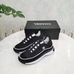 Chanel Women'S Suede Sneaker Black G39072 Y55826 K4284 - Image 3