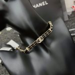 Chanel Chain Cc Champagne Choker Necklace Ab6890 B06537 Nf006 - Image 4
