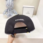 Chanel CC Cotton Baseball Cap Black - Image 5