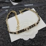 Chanel Chain Cc Champagne Choker Necklace Ab6890 B06537 Nf006 - Image 3