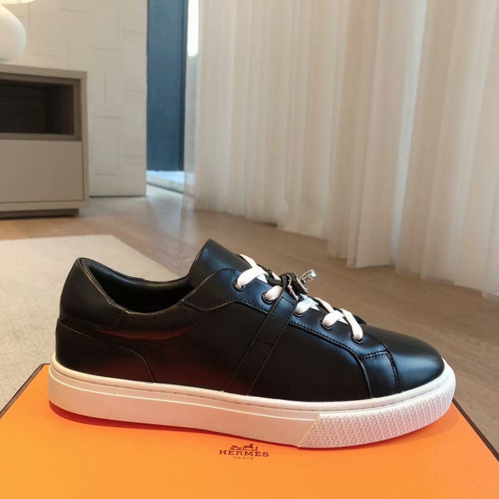 Hermes Day Sneaker in Calfskin - Image 2