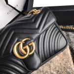Gucci Marmont Matelassé Mini Bag 446744 Dtdit 1000 - Image 8