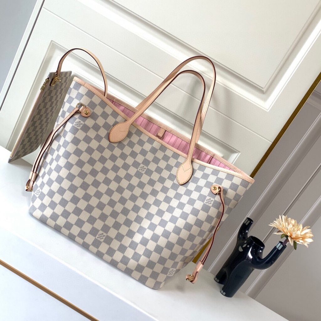 Louis Vuitton Neverfull MM Rose Pink 31Cm N41605 - Image 3