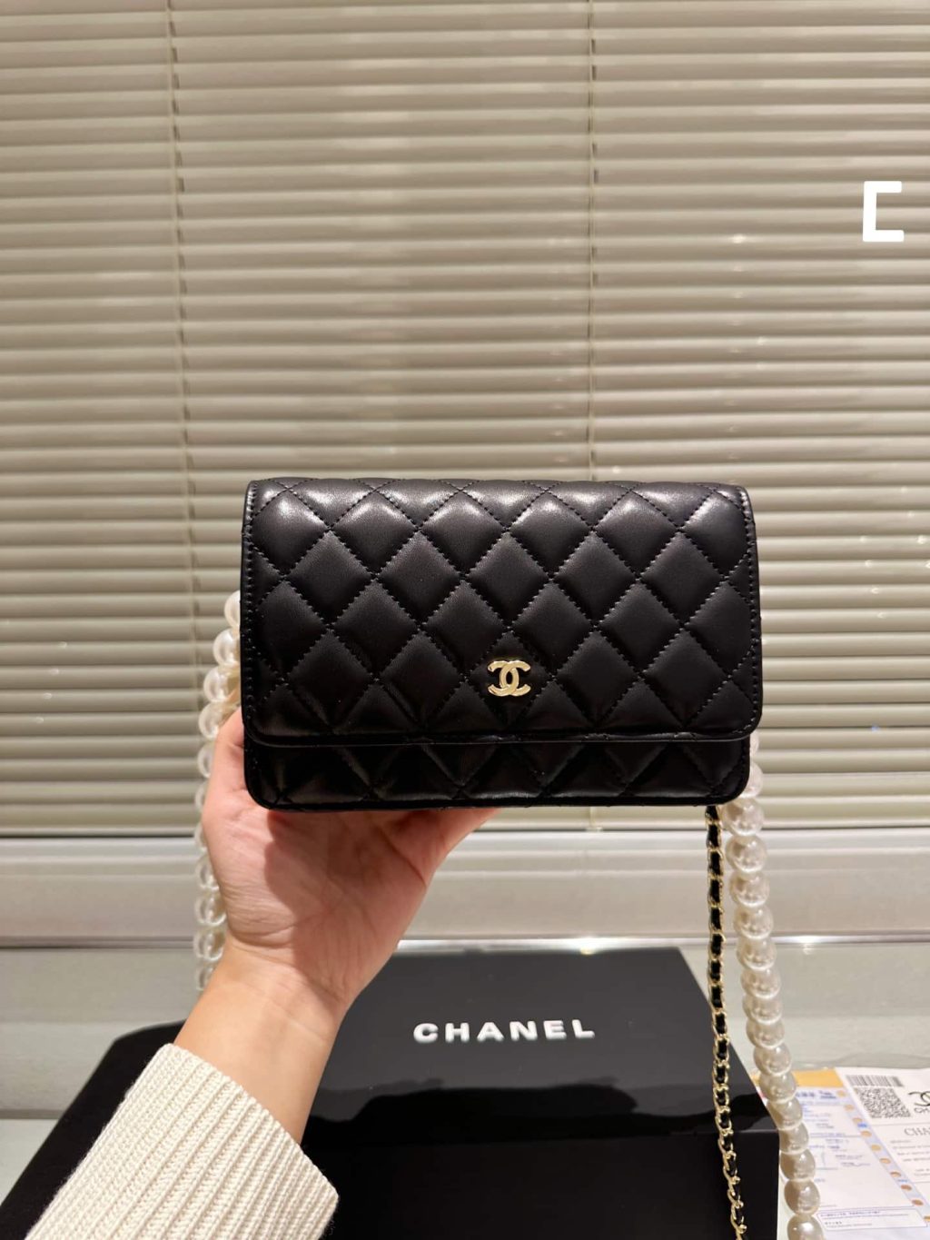Chanel Wallet On Chain Woc Black 20Cm - Image 3