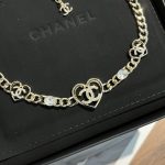 Chanel Heart Cc Necklace - Image 4