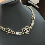 Chanel Heart Cc Necklace - Image 6