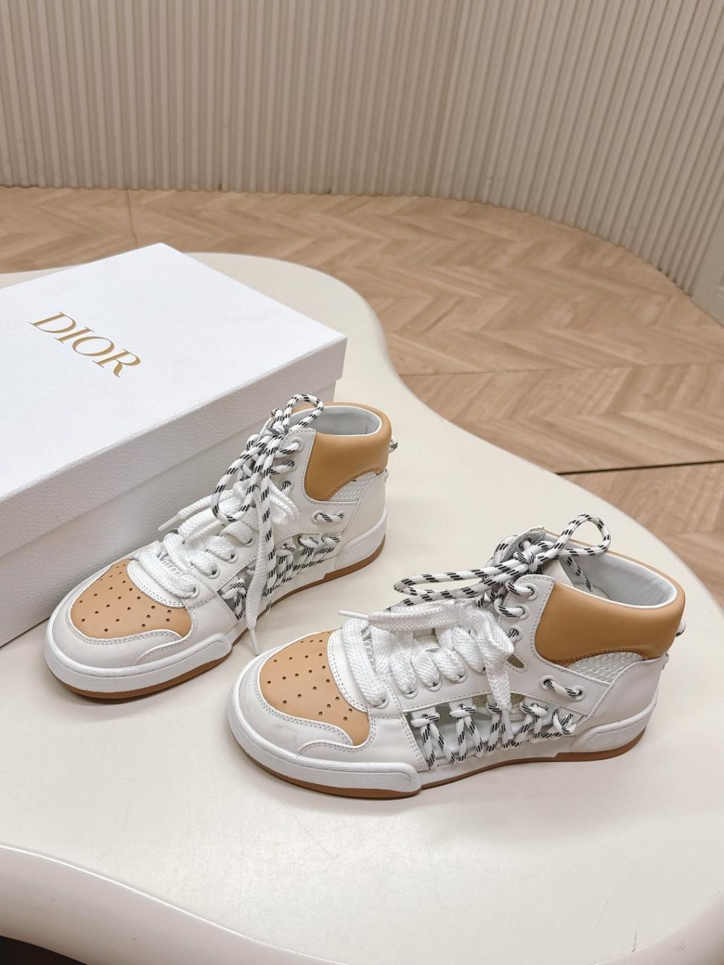 Dior First High-Top Sneaker - Image 2