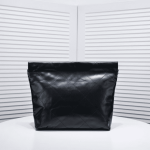 Chanel 22 Handbag Shiny And Gold Tone Metal Black 42Cm As3261 B19059 94305 - Image 5