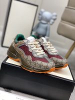 Gucci Women'S Gg Rhyton Sneaker ‎619891 99Wg0 6060 - Image 9