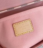 Louis Vuitton Croisette Damier Azur Canvas Top Handle Bag White 25cm N41581 - Image 3