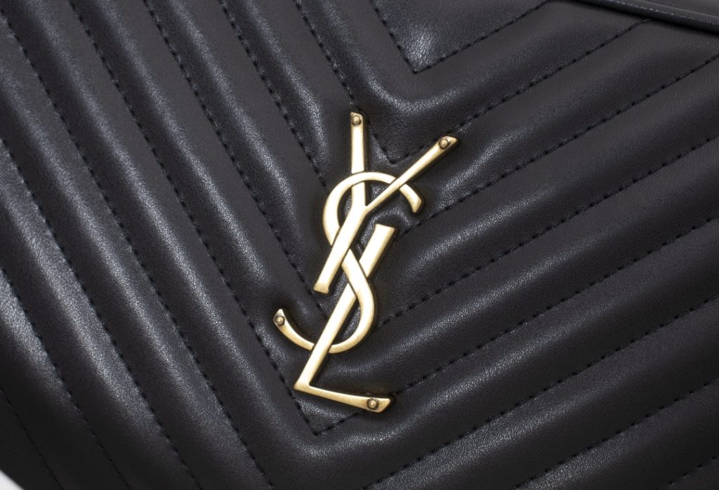 Saint Laurent Lou Camera Bag In Quilted Leather Black Gold 23cm 612544DV7071000 - Image 6