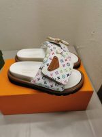 Louis Vuitton X Takashi Murakami Pool Pillow Flat Comfort Mule Blanc 1AGVQW - Image 3