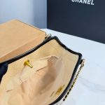 Chanel Small Shopping Bag Braided Raffia Effect Canvas And Gold Tone Metal In Beige 20Cm - Image 10