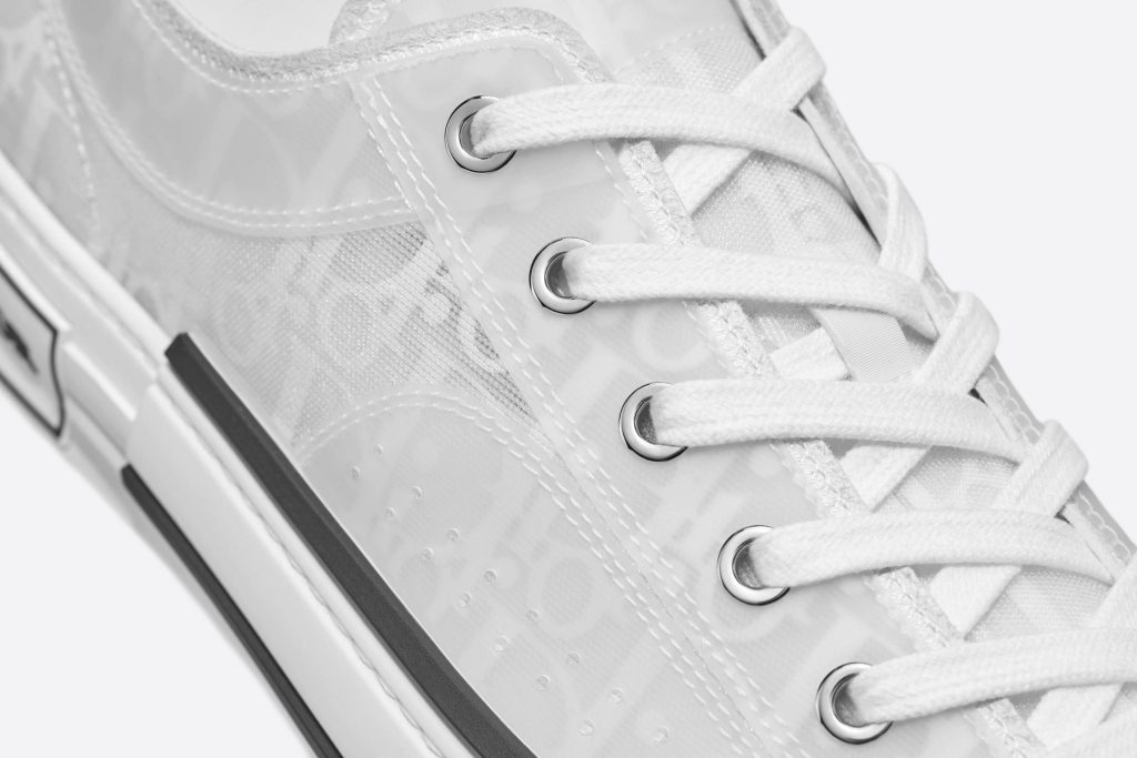 Dior B23 Low White Dior Oblique sneaker - Image 4