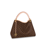 Louis Vuitton Artsy MM Monogram Canvas Hobo Bag Brown 41cm M44869