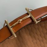 Gucci Beatrix Large Tote Bag GG Suede Bottom Brown 40Cm - Image 4