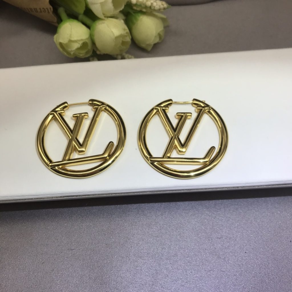 Louis Vuitton Louise Hoop Earrings M64288 - Image 4