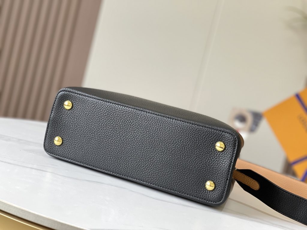 Louis Vuitton Capucines BB Black Arizona 27Cm M59466 - Image 11