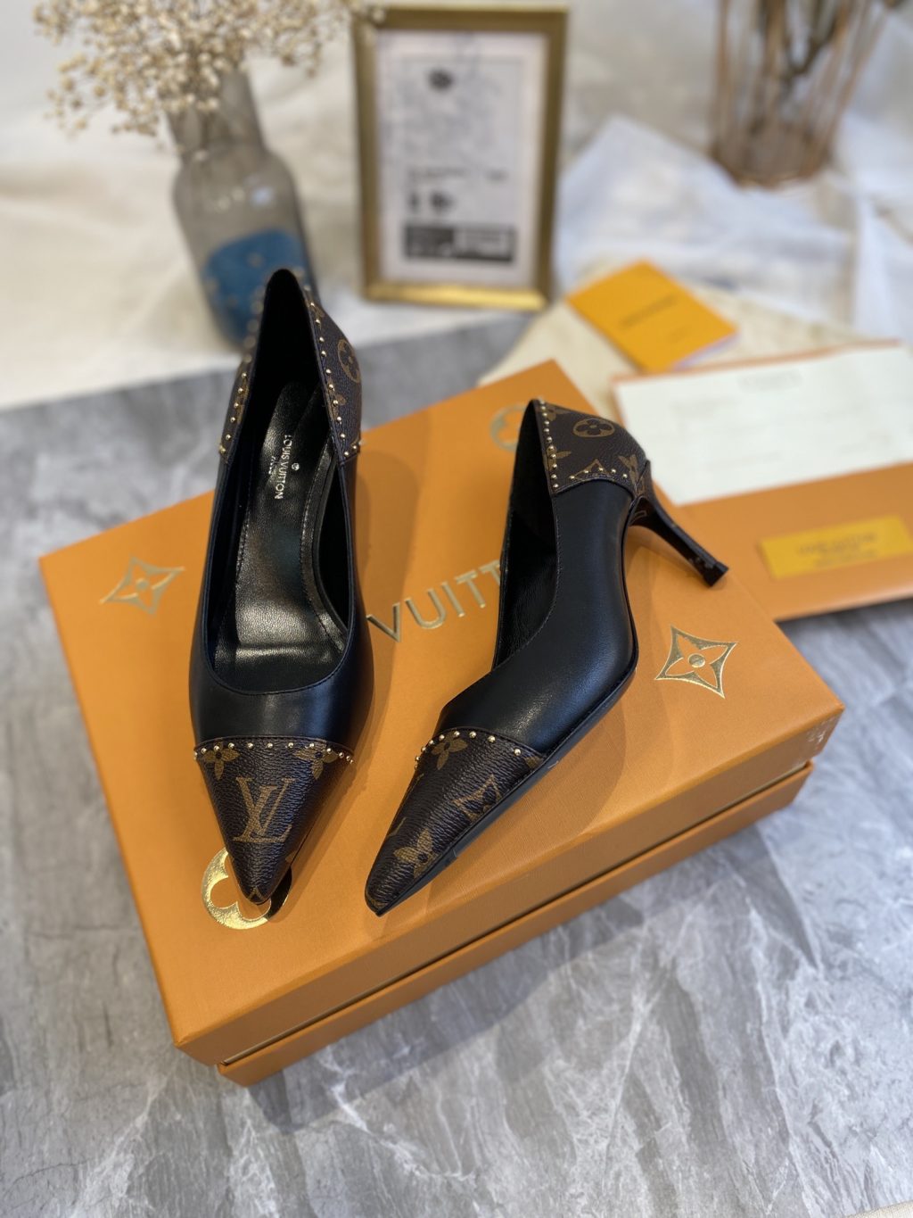 LOUIS VUITTON CHERIE PUMP 1A8N7F - Image 10