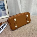 HERMES BIRKIN MINI GOLD HARDWARE EPSOM BROWN 20CM - Image 8