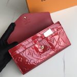 Louis Vuitton Sarah Wallet Monogram Red 19Cm - Image 9