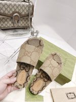 Gucci Women’S Platform Slide Sandal Camel 623212 Uko00 2580 - Image 7