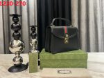 Gucci Gg Matelassé Small Top Handle Bag Black 24Cm - Image 5
