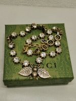 Gucci Bee Necklace With Crystals In Gold ‎629989 J1d50 8062 - Image 3