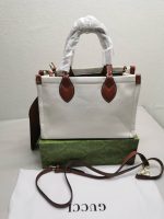 Gucci Medium Tote Bag With Gucci Print Beige 28Cm 772144 Facul 8451 - Image 6