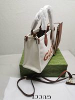 Gucci Medium Tote Bag With Gucci Print Beige 28Cm 772144 Facul 8451 - Image 5