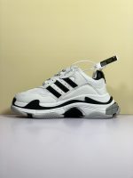 Adidas x Balenciaga Triple S  White Sneaker - Image 2