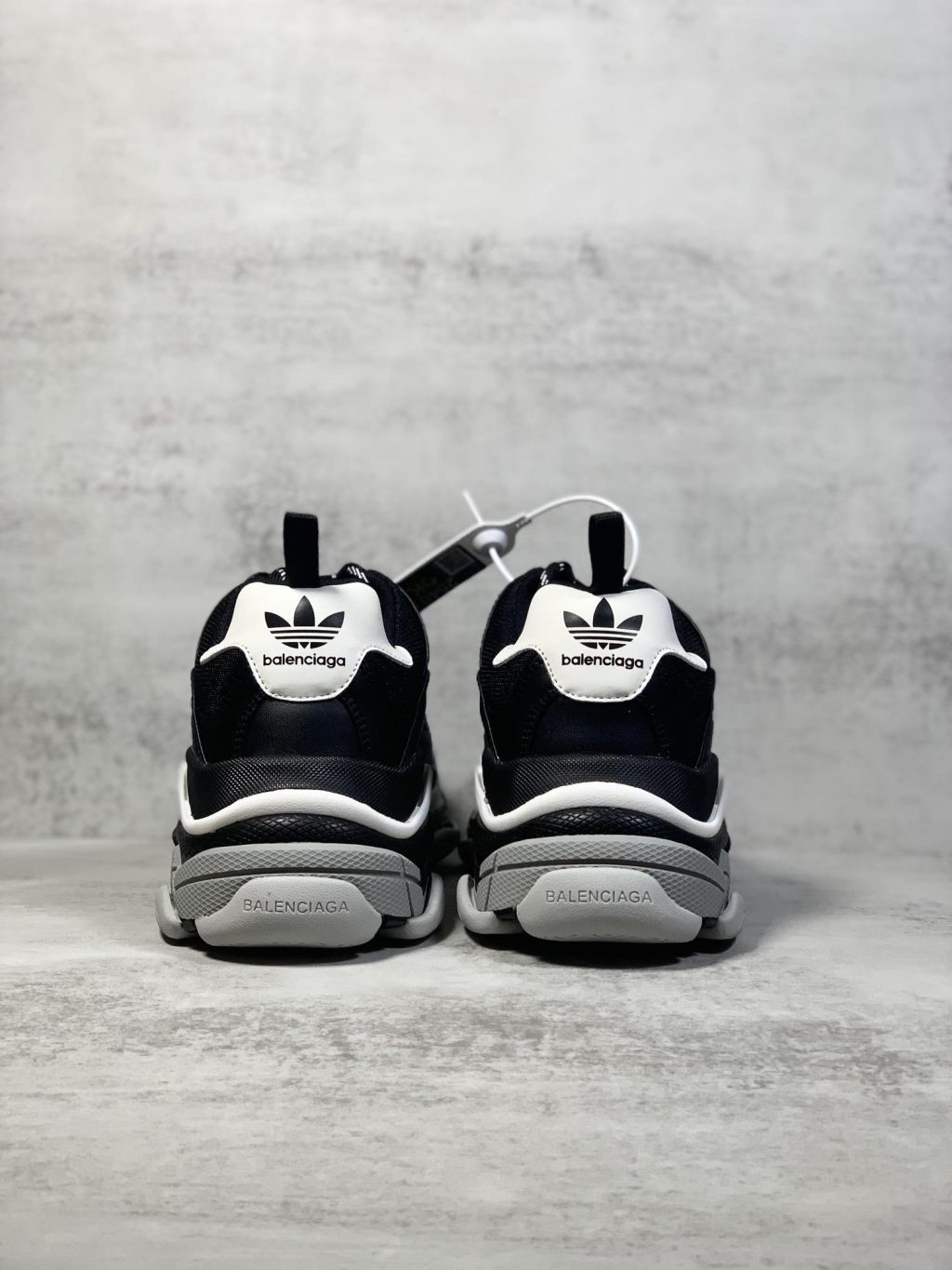 Adidas x Balenciaga Triple S  White Sneaker - Image 3