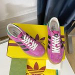 Adidas x Gucci joint Gazelle sports shoes couple casual sneakers - Image 2