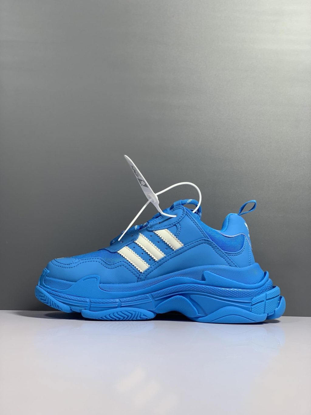 Adidas x Balenciaga Triple S  White Sneaker - Image 2