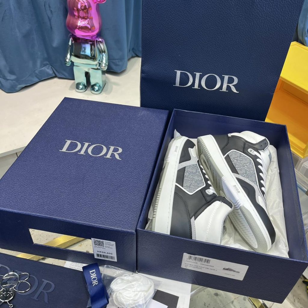 DIOR BY ERL B27 HIGH-TOP SNEAKER - Image 4