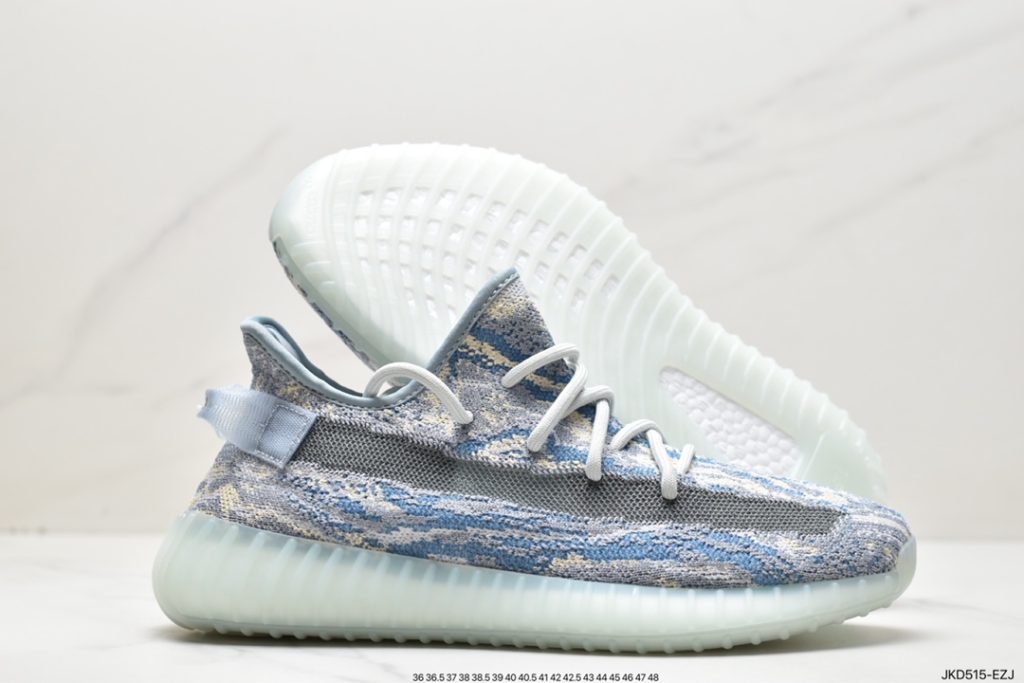 Adidas Yeezy 350 Boost V2 MX Blue Sneaker - Image 3