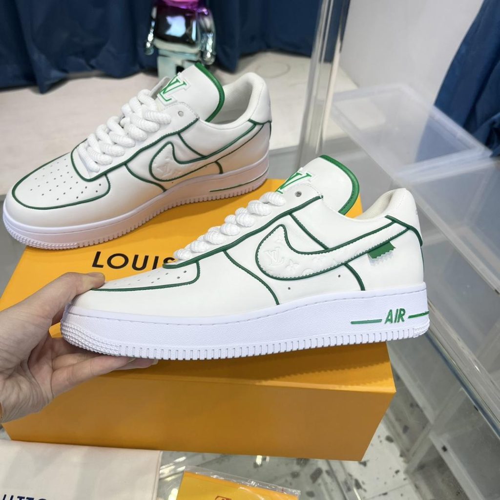 Louis Vuitton x Nike Air Force sneakers - Image 2