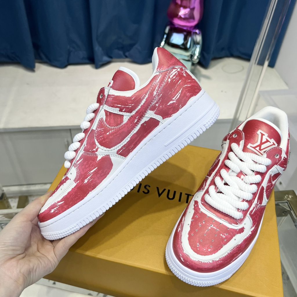 Louis Vuitton x Nike Air Force sneakers - Image 2