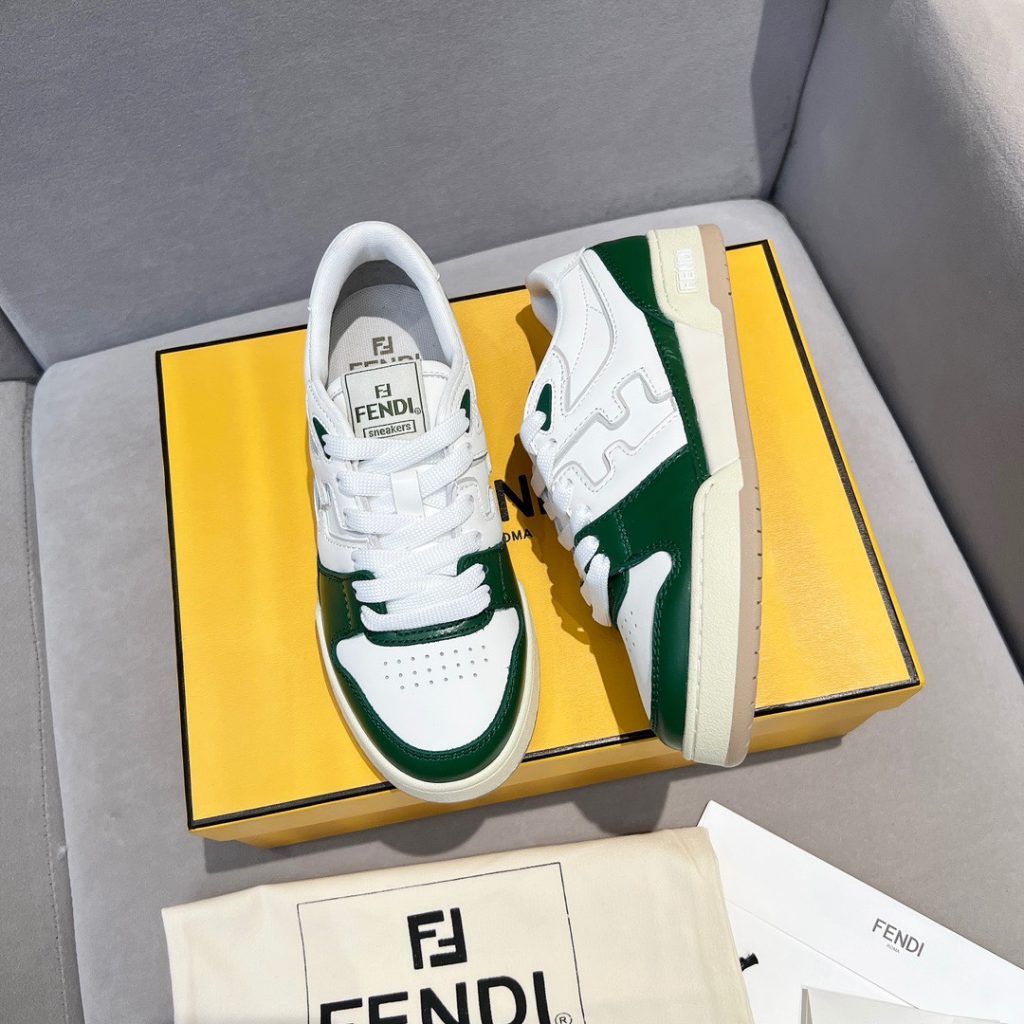 FENDI Match Canvas low-top  sneakers - Image 2