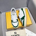 FENDI Match Canvas low-top  sneakers - Image 2