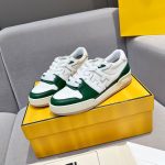 FENDI Match Canvas low-top  sneakers - Image 4