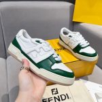 FENDI Match Canvas low-top  sneakers - Image 3